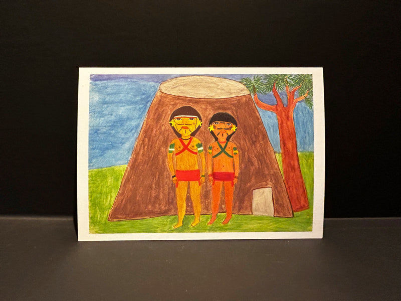 【寄付付/with Donation】  Yanomami Postcard 4枚セット / Set of 4